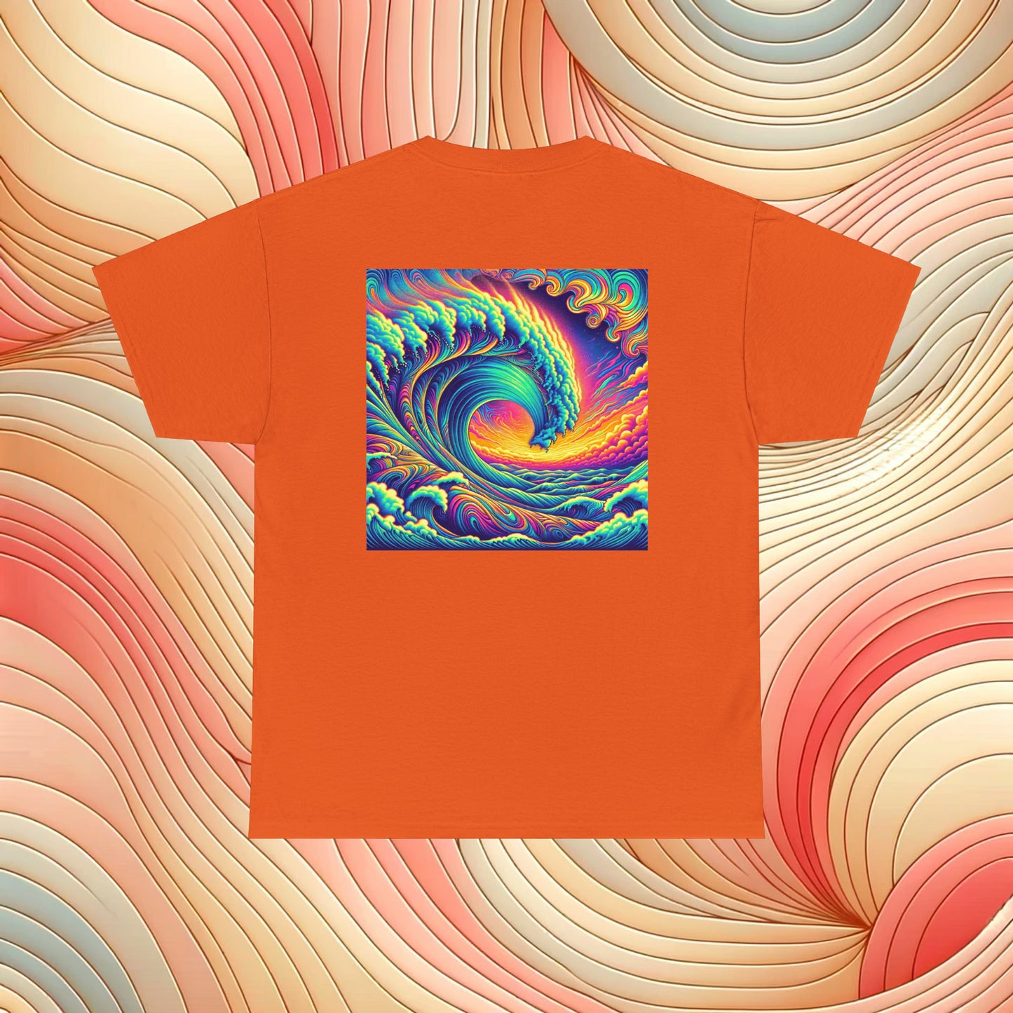 Go With the Flow - Heavy Cotton Tee