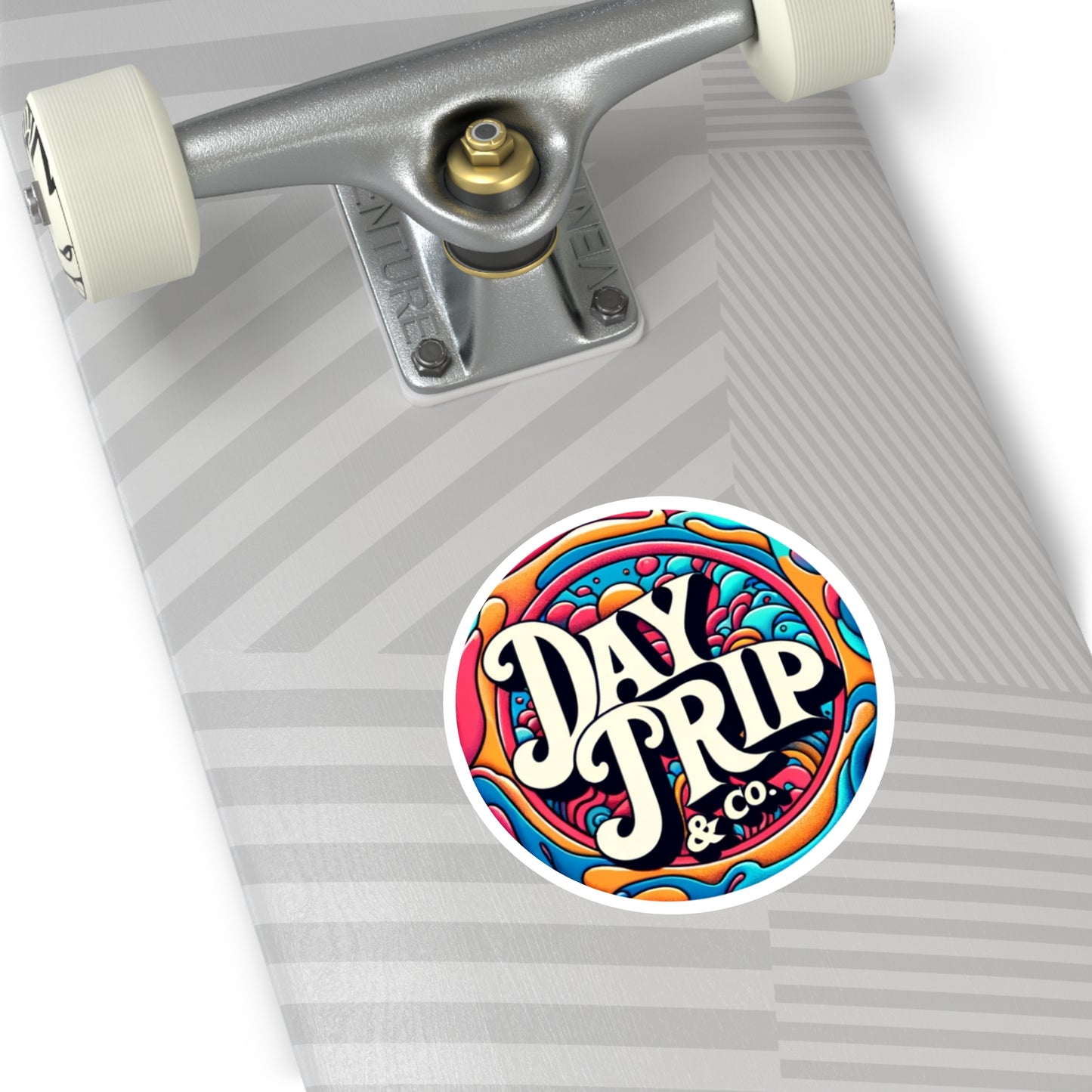 Day Trip & Co Sticker (Round)