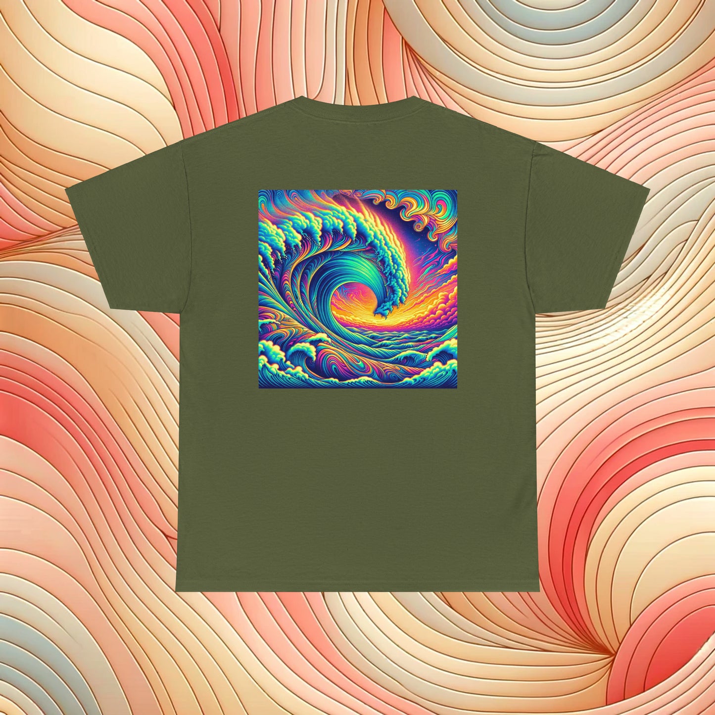Go With the Flow - Heavy Cotton Tee