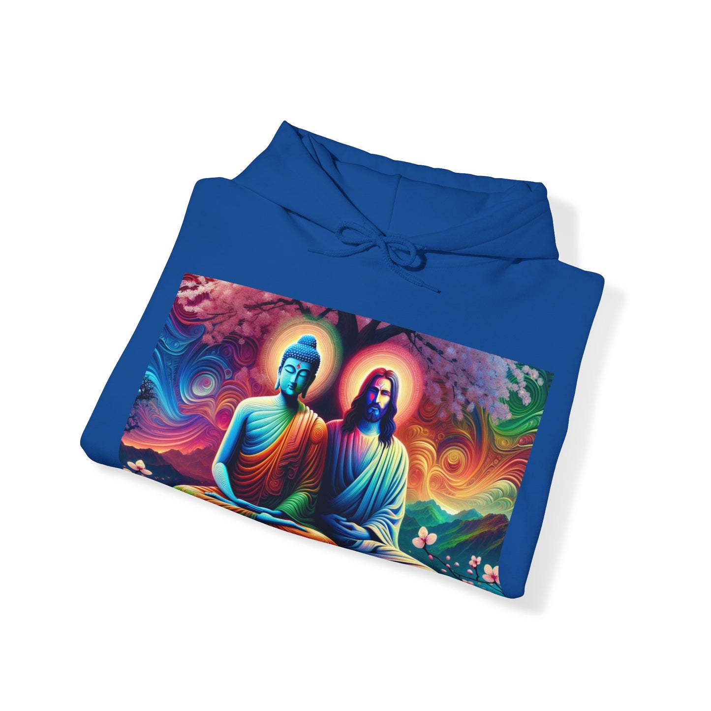 Jesus & Buddha - Hooded Sweatshirt