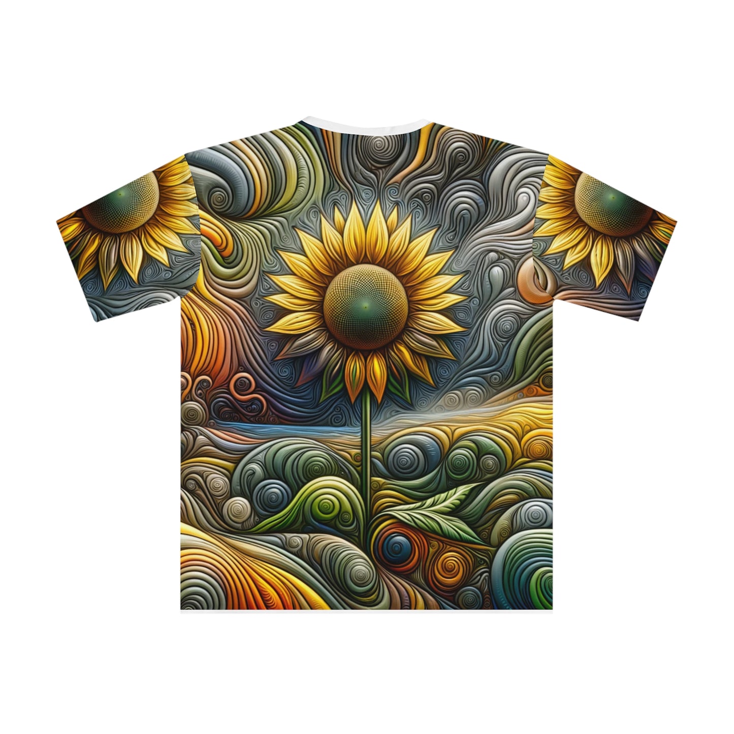Psychedelic Sunflower - Full Print Tee