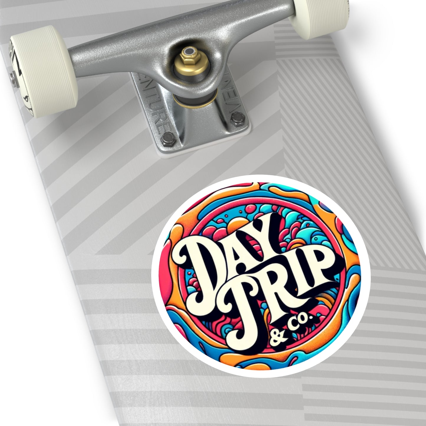 Day Trip & Co Sticker (Round)