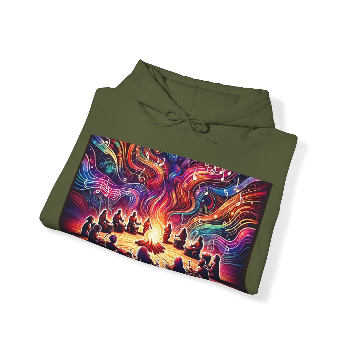 Drum Circle - Hooded Sweatshirt