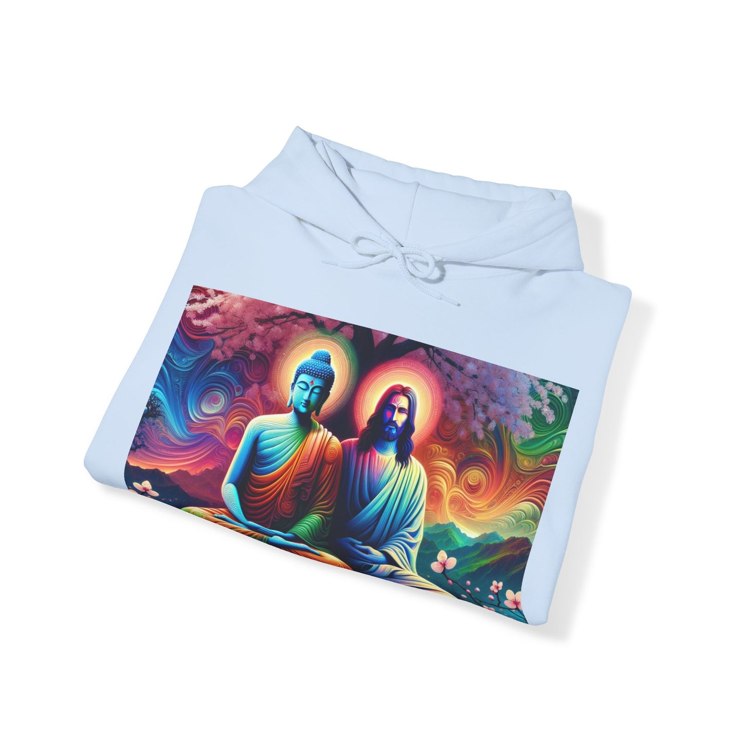 Jesus & Buddha - Hooded Sweatshirt