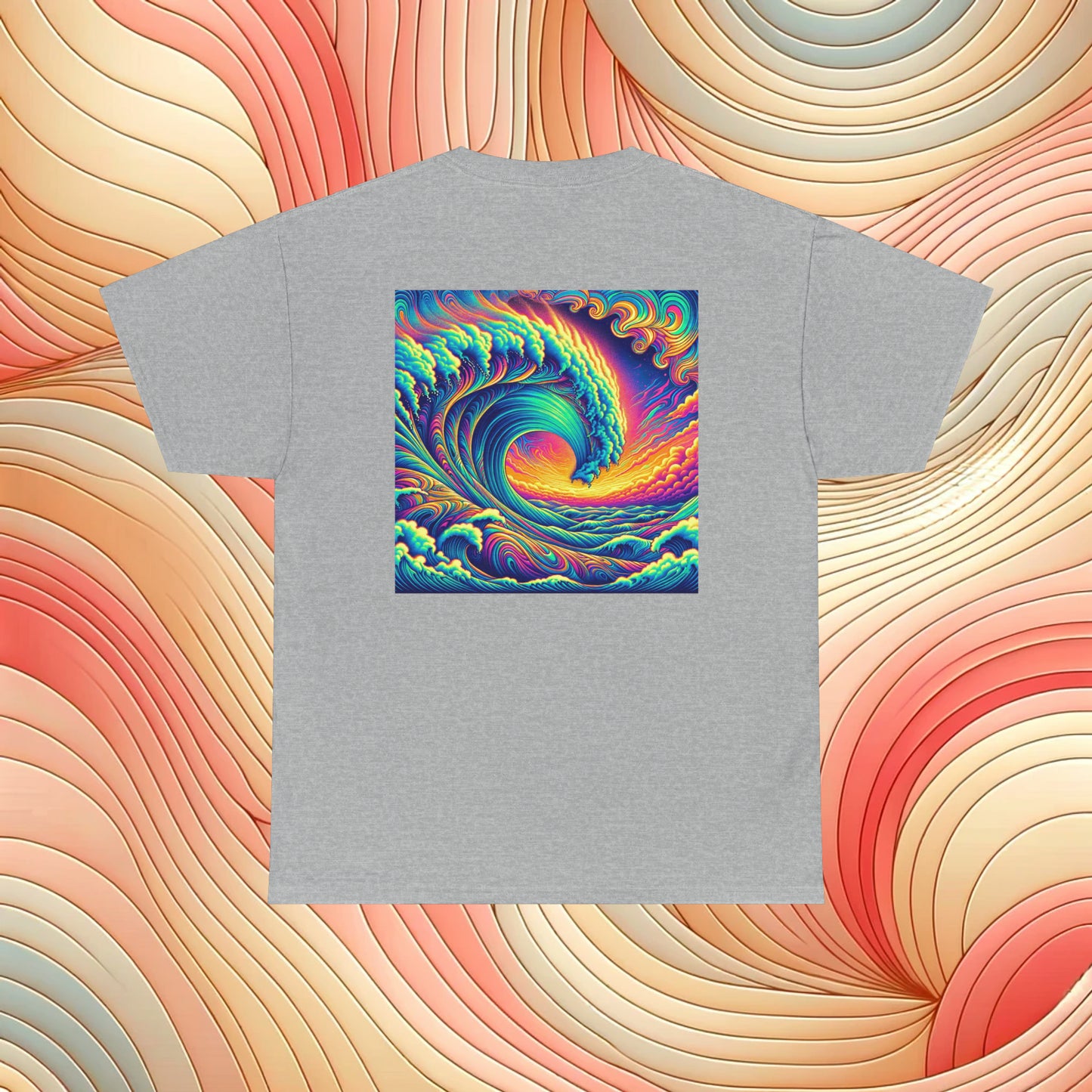 Go With the Flow - Heavy Cotton Tee