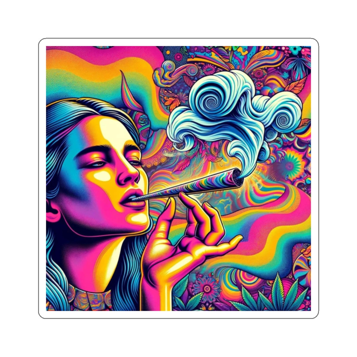 Smoke a B Sticker