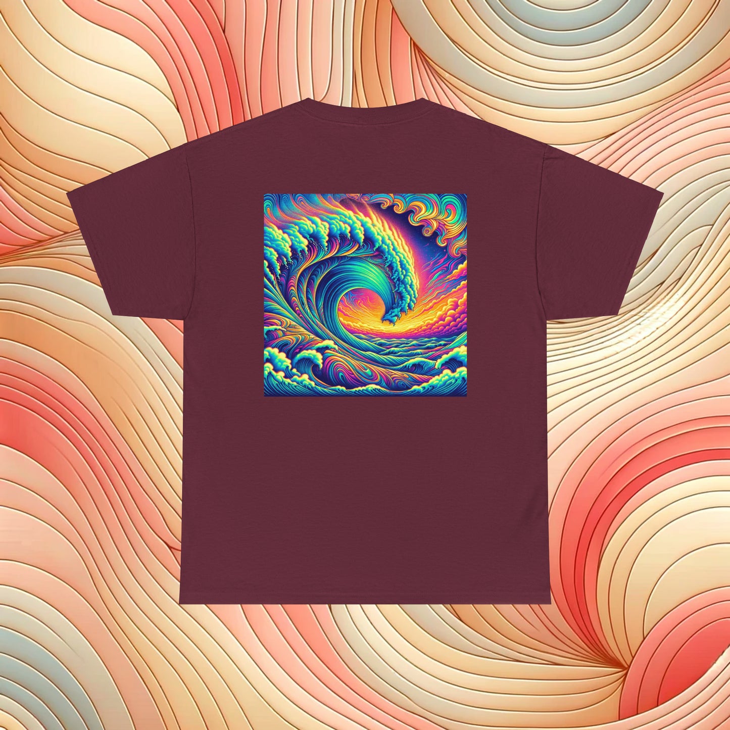 Go With the Flow - Heavy Cotton Tee