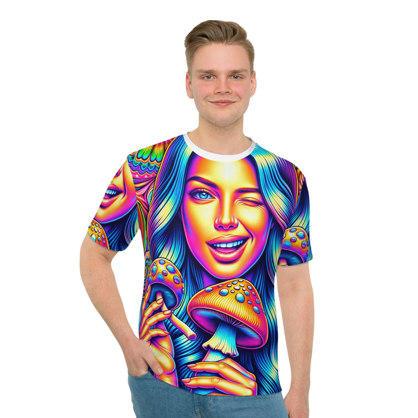 Mushroom Mania - Full Print Tee