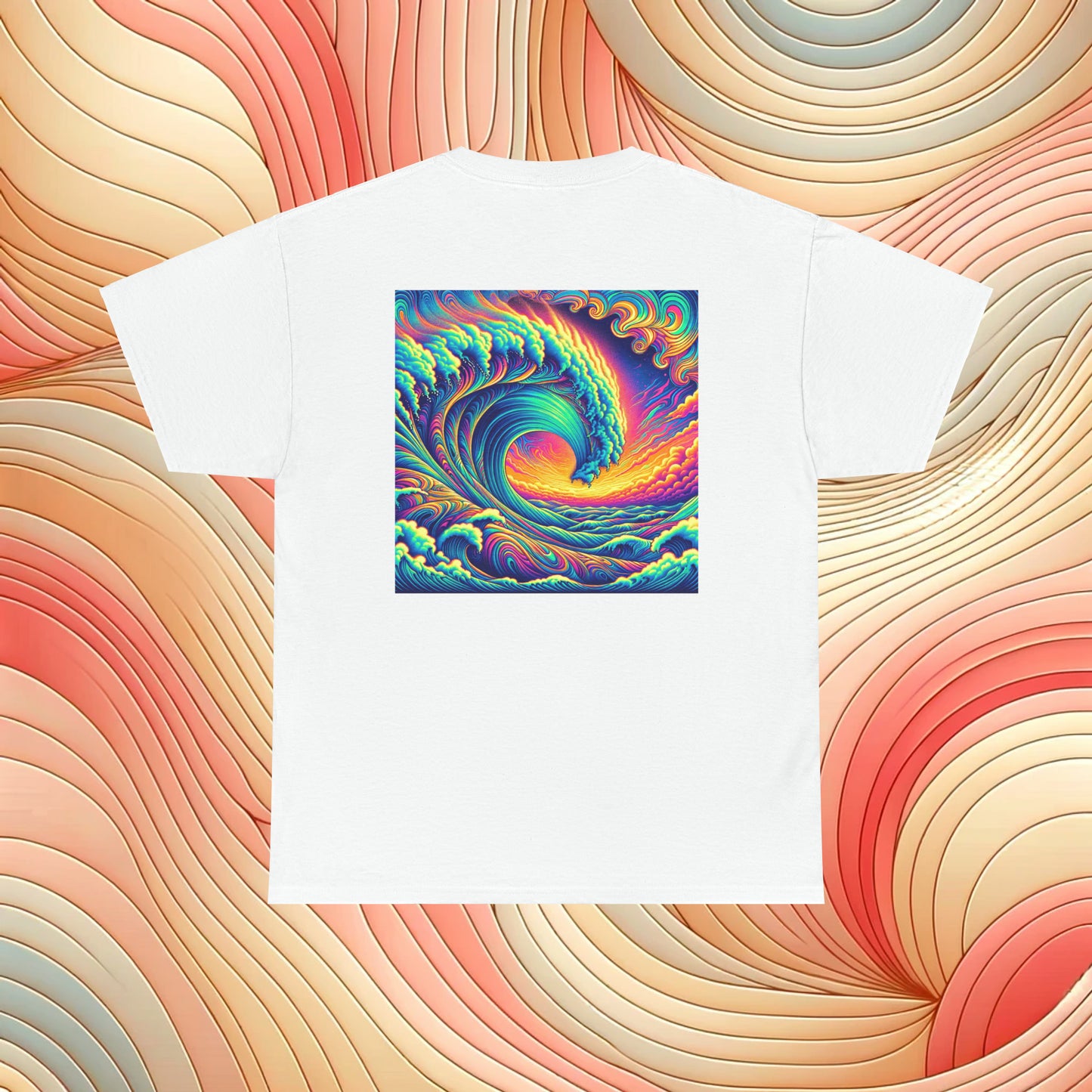 Go With the Flow - Heavy Cotton Tee