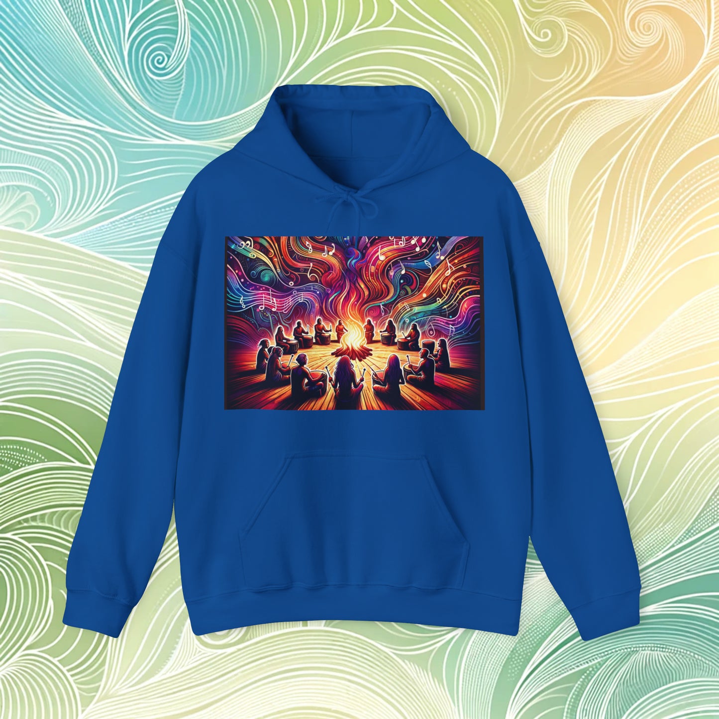 Drum Circle - Hooded Sweatshirt