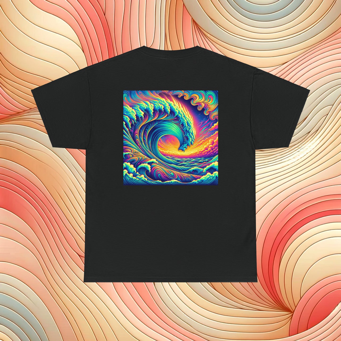 Go With the Flow - Heavy Cotton Tee
