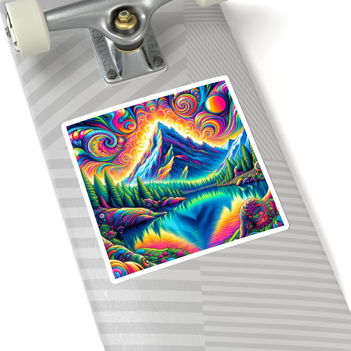 Mountain Top Sticker