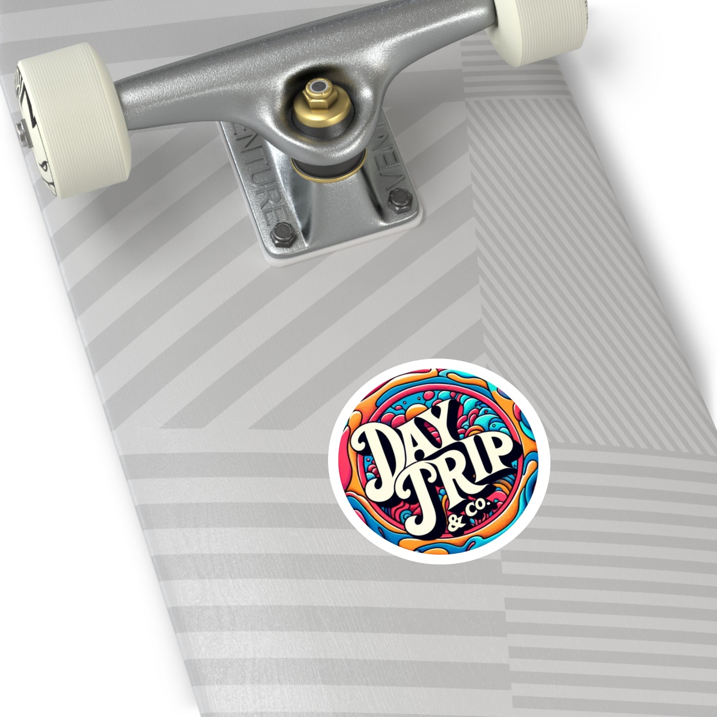 Day Trip & Co Sticker (Round)