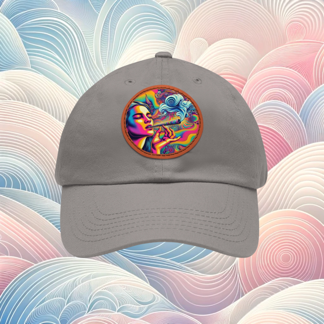 Trippy Blunt Patch - Dad Hat