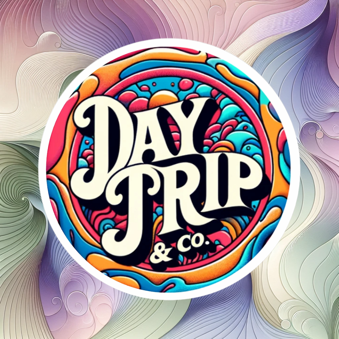 Day Trip & Co Sticker (Round)