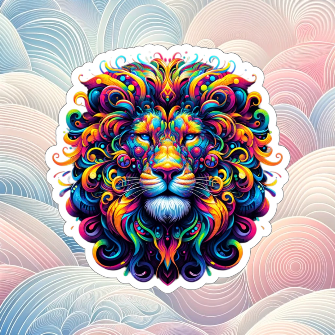 Lion Sticker