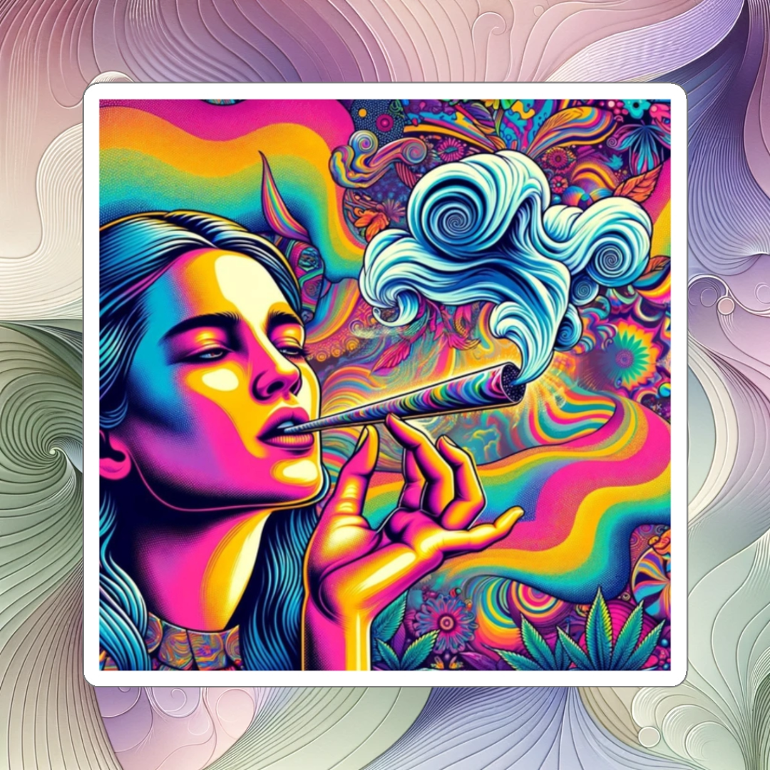 Smoke a B Sticker