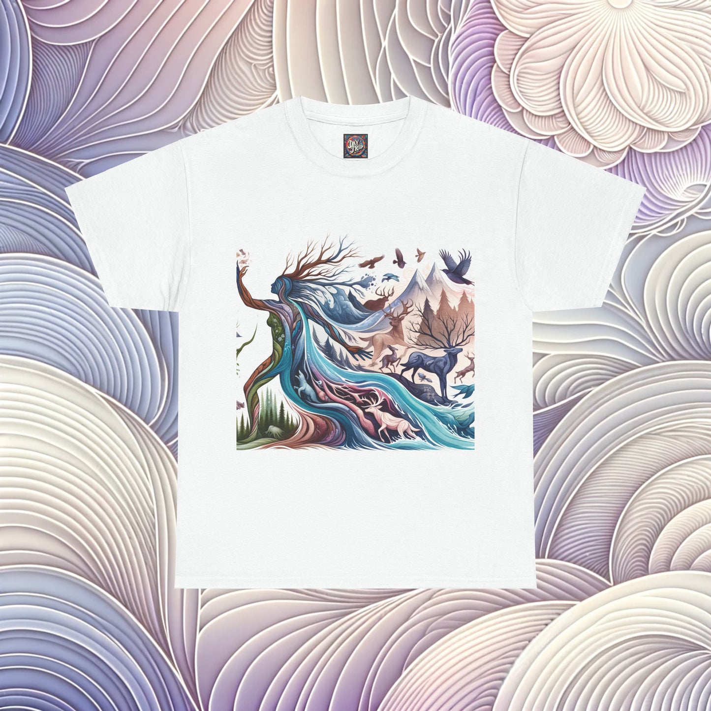 One With Nature - Heavy Cotton Tee